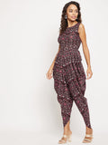 Uptownie Lite Women's Crepe Printed Dhoti Jumpsuit